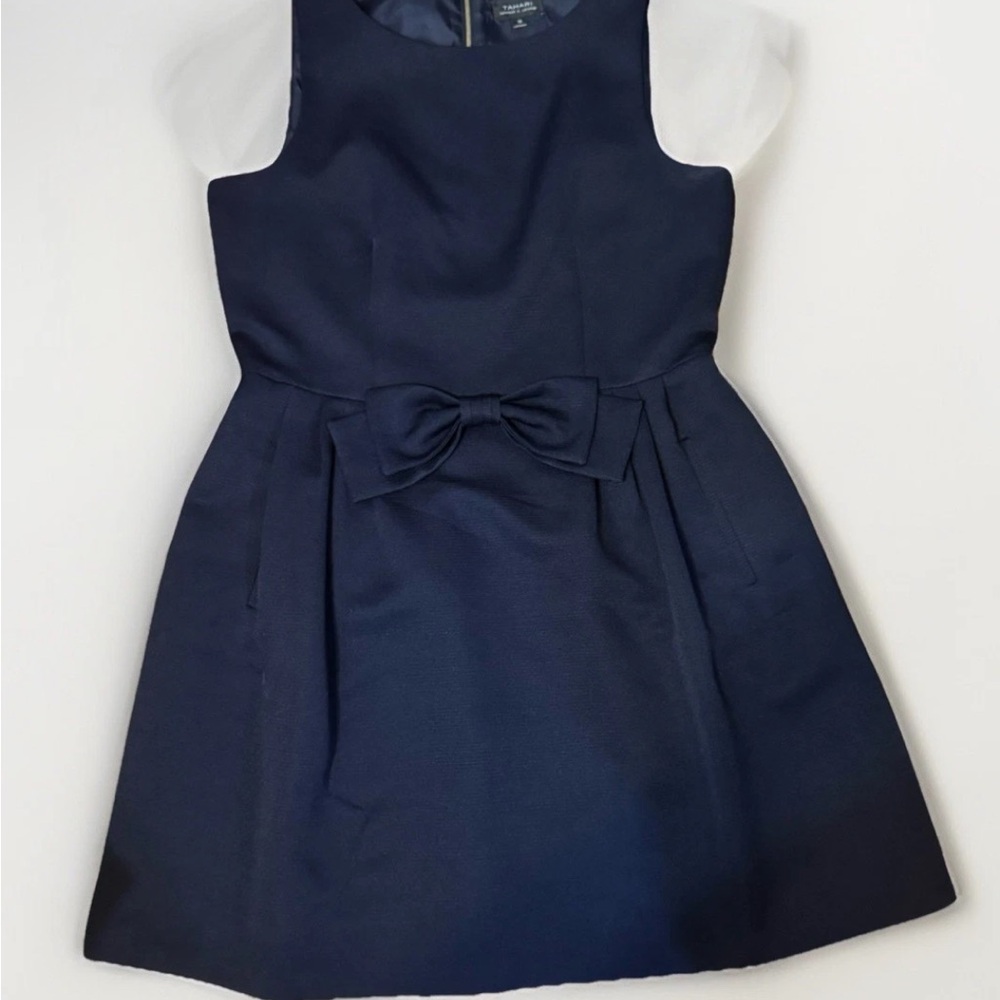 Tahari ASL Navy Blue Formal Dress